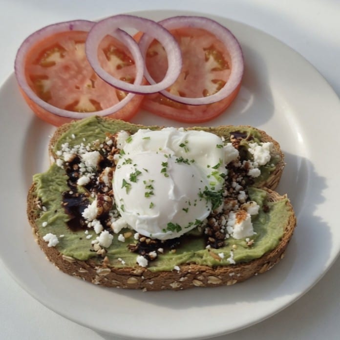 Pesto Avocado Toast.