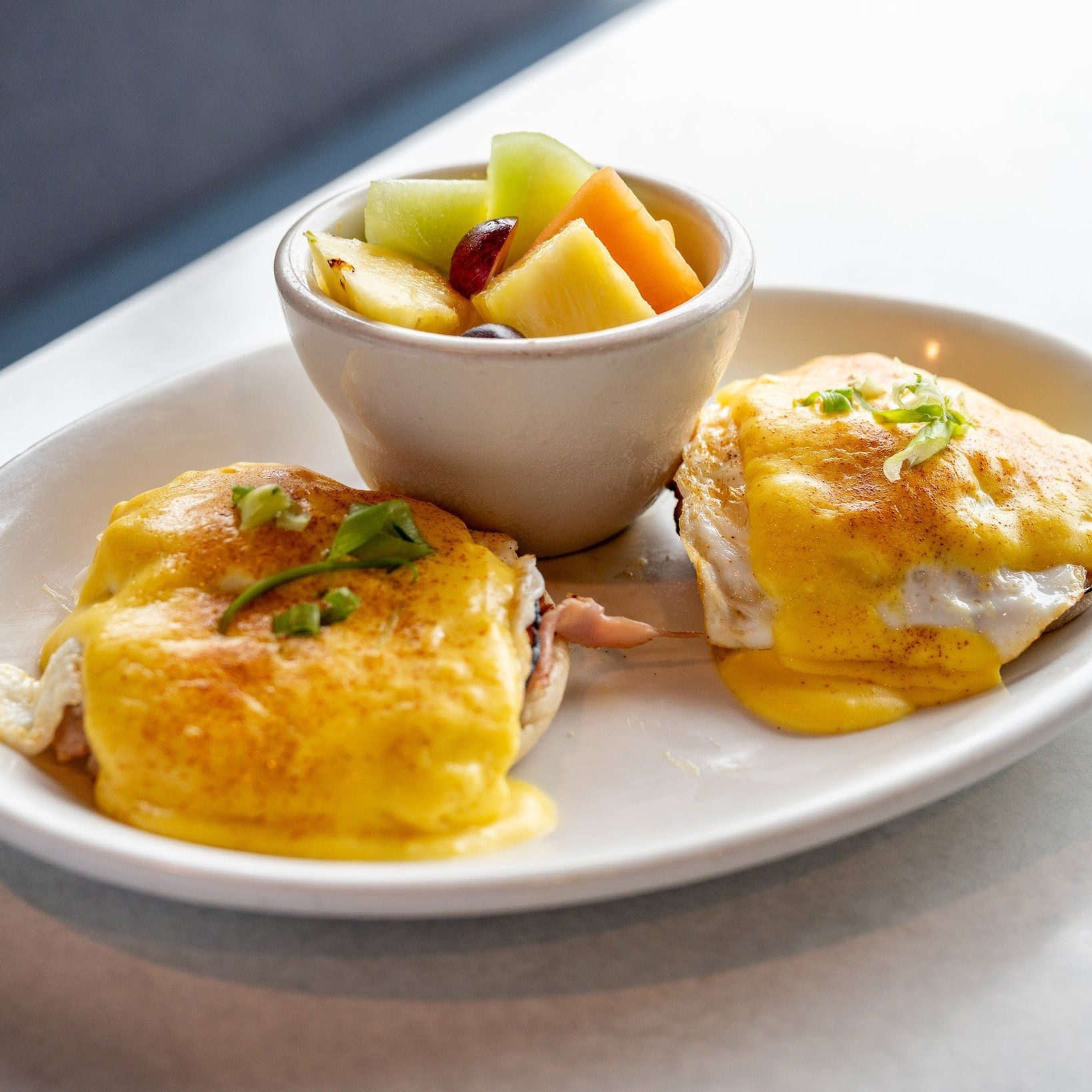 Eggs Benedict.